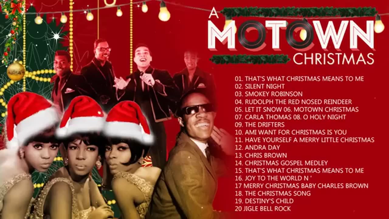 Motown Christmas Songs Playlist 🎄 Motown Christmas Album🎄Motown Christmas Music