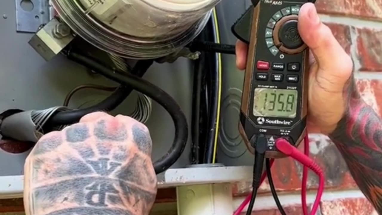 Electrical troubleshooting when you read voltage on the water