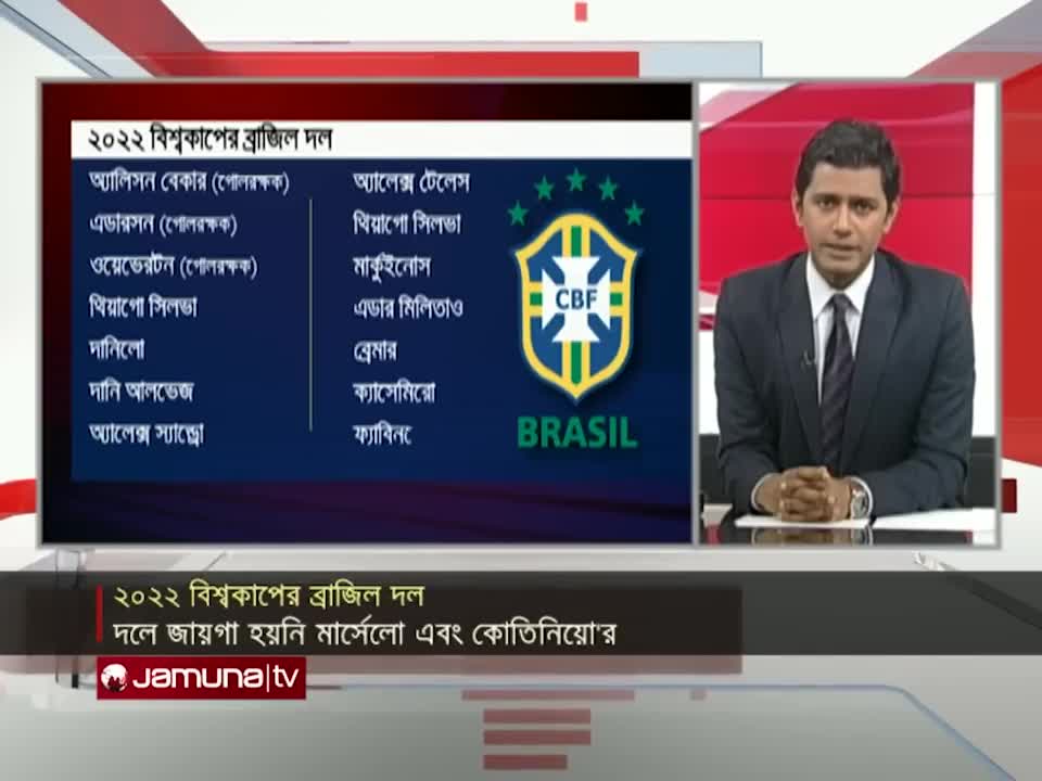 ফিফা বিশ্বকাপ ২০২২ এর জন্য স্কোয়াড ঘোষণা করেছে ব্রাজিল | Brazil World Cup Team