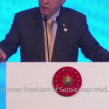 Turkish President Tayyip Erdogan said Israel’s Prime Minister Benjamin Netanyahu “will be tried”