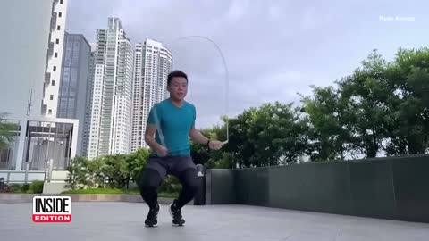 Guinness World Record Holder’s Impressive Jump Rope Skills