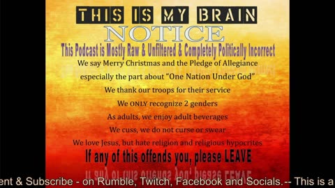 This Is My Brain... On A Sunday Night Conversation Veterans Laszlo & Dave - June 11th, 2023