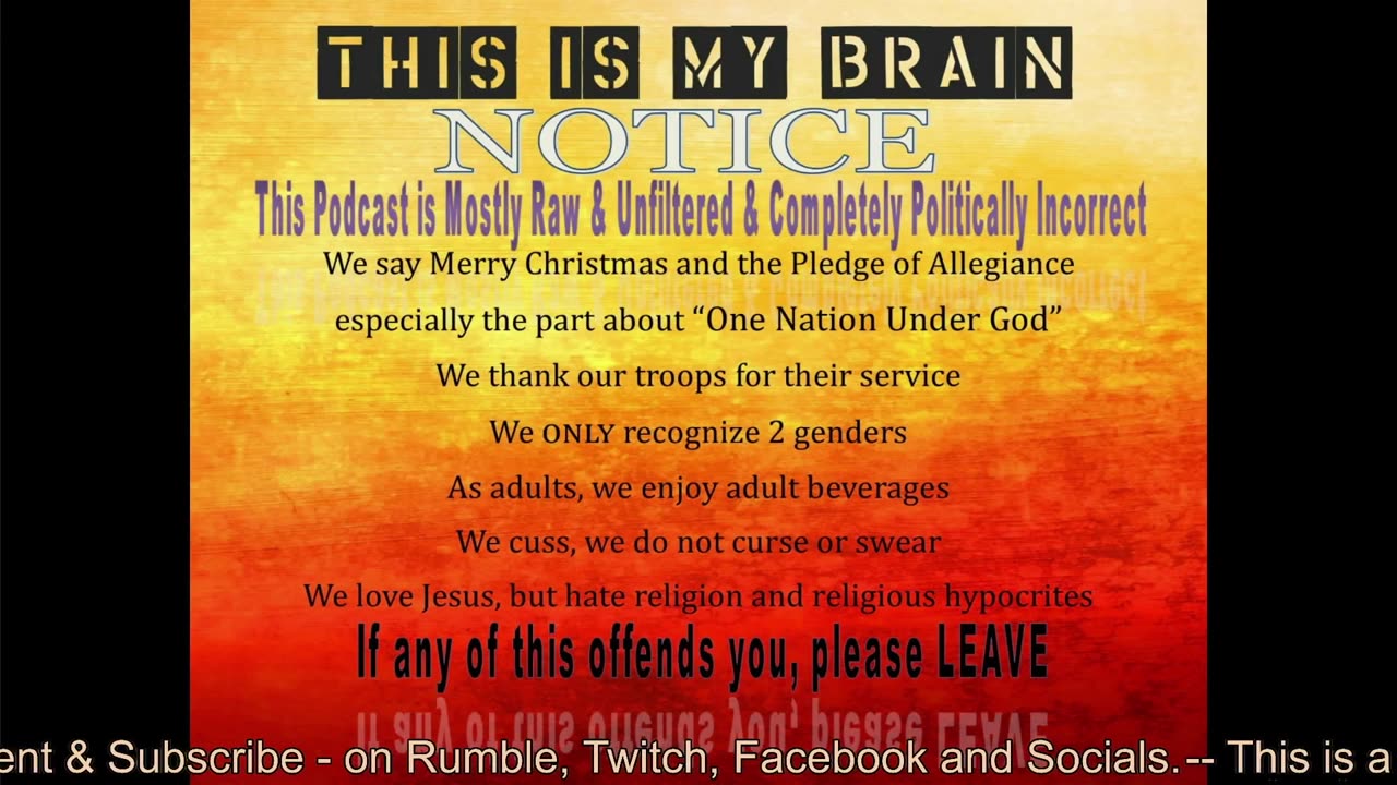 This Is My Brain... On A Sunday Night Conversation Veterans Laszlo & Dave - June 11th, 2023