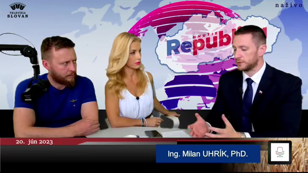 Milan UHRÍK hosťom v TV SLOVAN 20.6.2023
