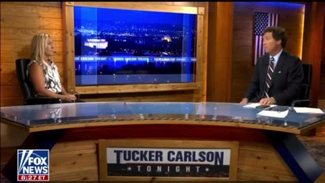 MTG Reacts To Twitter Ban With Tucker