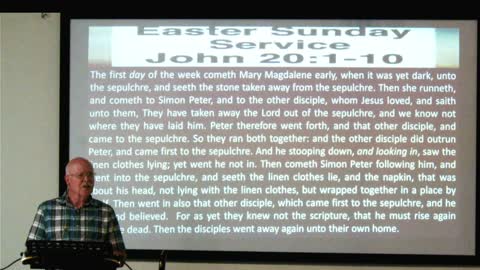 Easter Morning Message by Pastor Clif of Sonrise Baptist in Englewood, Fl