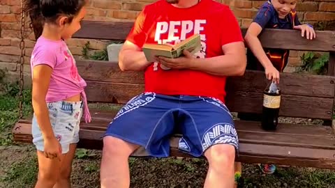 Kids pranked dad 🤣🤣🤣 #shorts #tiktok #comedy #damus