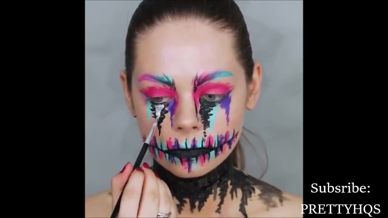 TOP 15 EASY HALLOWEEN MAKEUP TUTORIALS COMPILATION