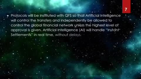 QFS = QUANTUM FINANCIAL SERVICES = WORLD FREEDOM 🔥✨️🔥✨️🙏