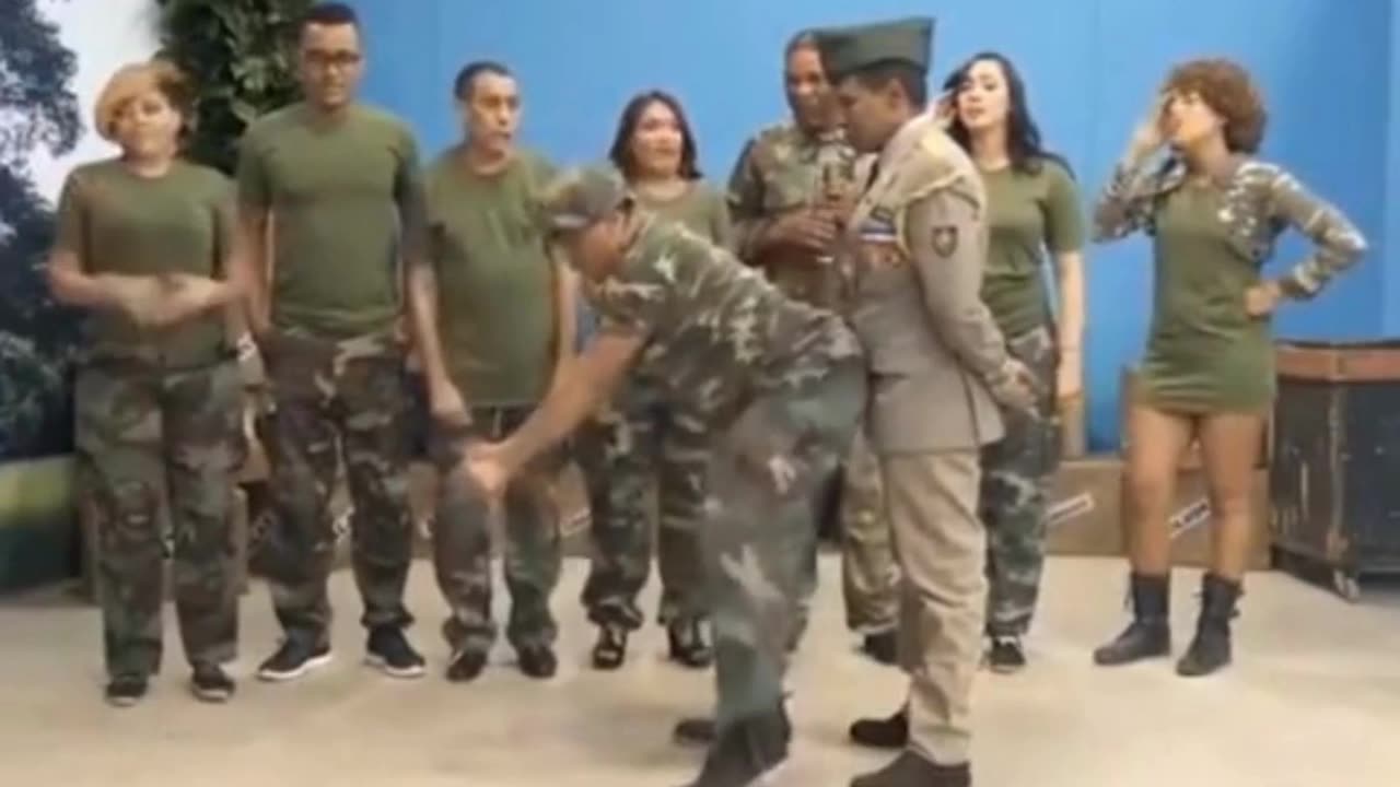 Funny soldier