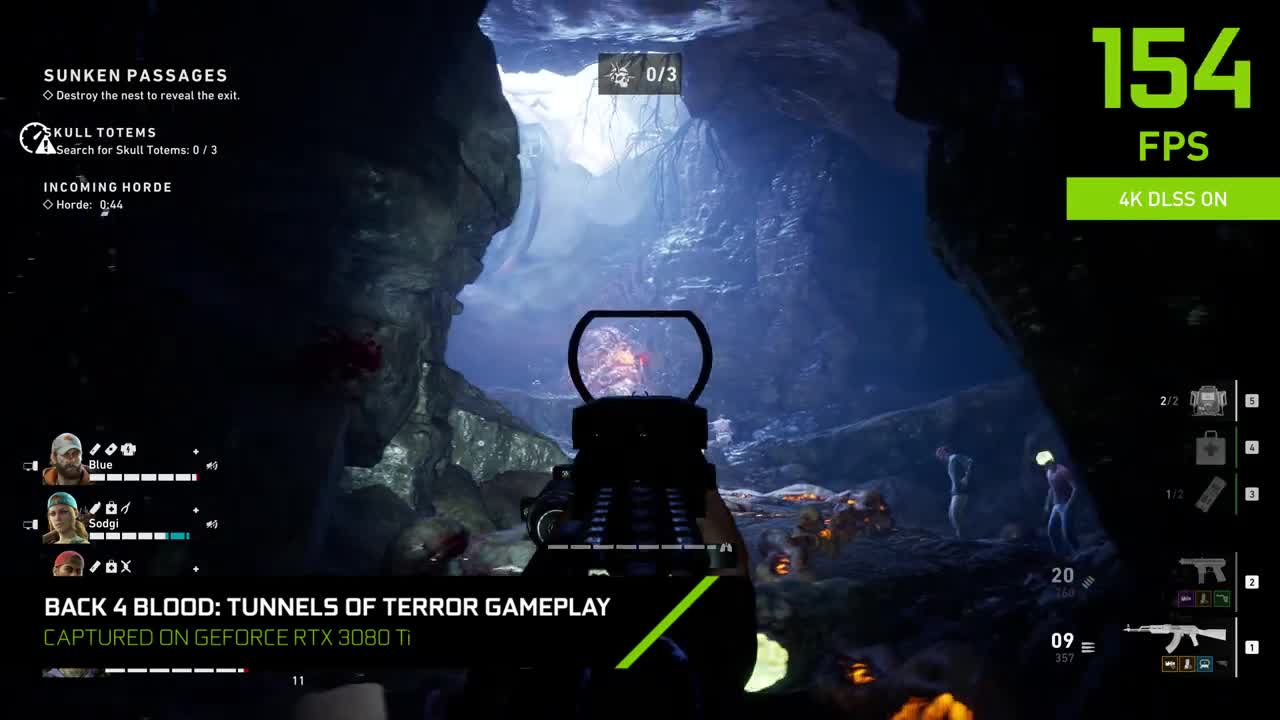 Back 4 Blood_ Tunnels of Terror _ 4K NVIDIA DLSS Gameplay