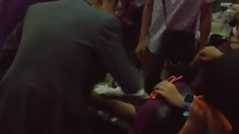 Resuscitative slapping