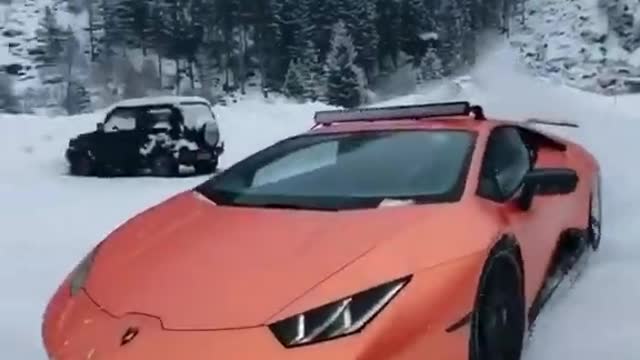 Lamborghini Drifting