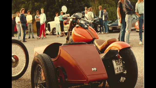 Choppers in Sweden -80s