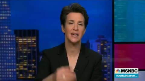 Maddow being maddow fake news