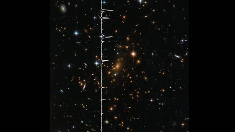 Sonification of a Hubble Deep Space Image