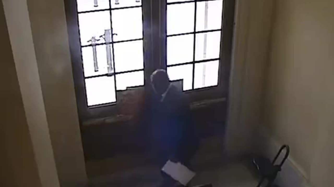 Jamaal Bowman removed warning signs before pulling the fire alarm in Capitol, new footage reveals.