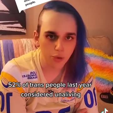 They actually believe there is a transgender “genocide”