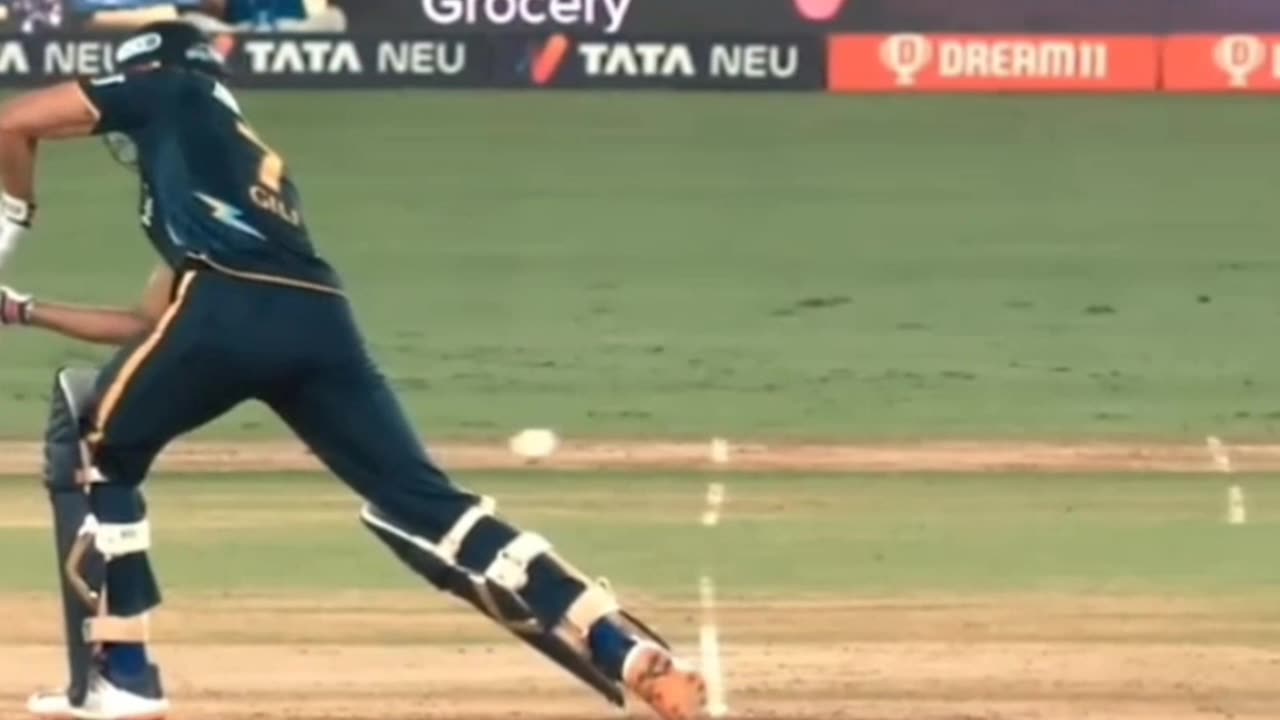 Ms dhoni stumps shubhman gill 0.1second got it