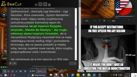 🔴Ameryka Stoi po stronie Żydów przeciwko syjonistycznemu ludobójstwu Palestyńczyków