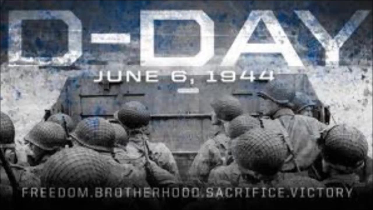 D-DAY 80 YEARS LATER “Thank You For Your Sacrifice To Give Us Freedom. Brother”