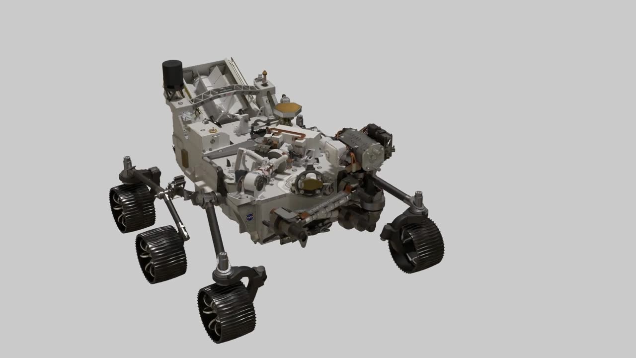 360 degree View of Perseverance Rover