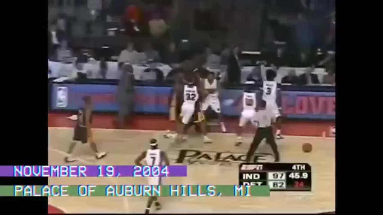 The day Clown World started. Malice in the Palace_ FLASHBACK 20 yrs ago! FULL FIGHT EDIT