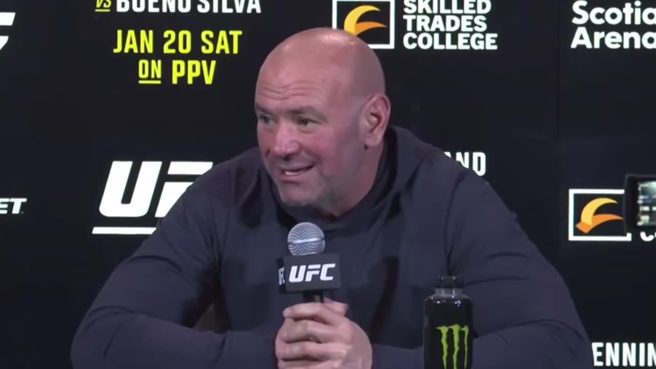 UFC President Dana White Comments on Free Speech