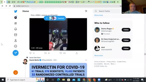 Twitter react 10-07-22