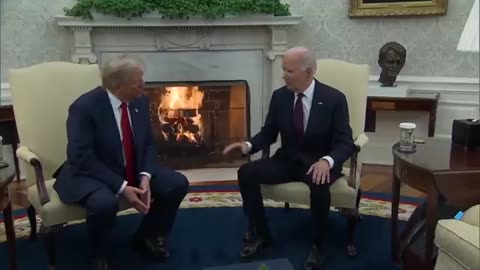 Trump takon Biden në Zyrën Ovale