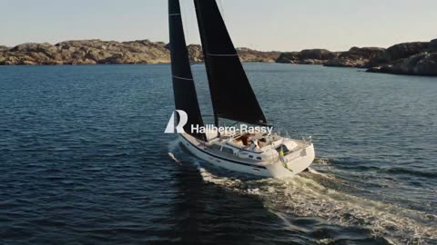 Hallberg-Rassy 50 sailing
