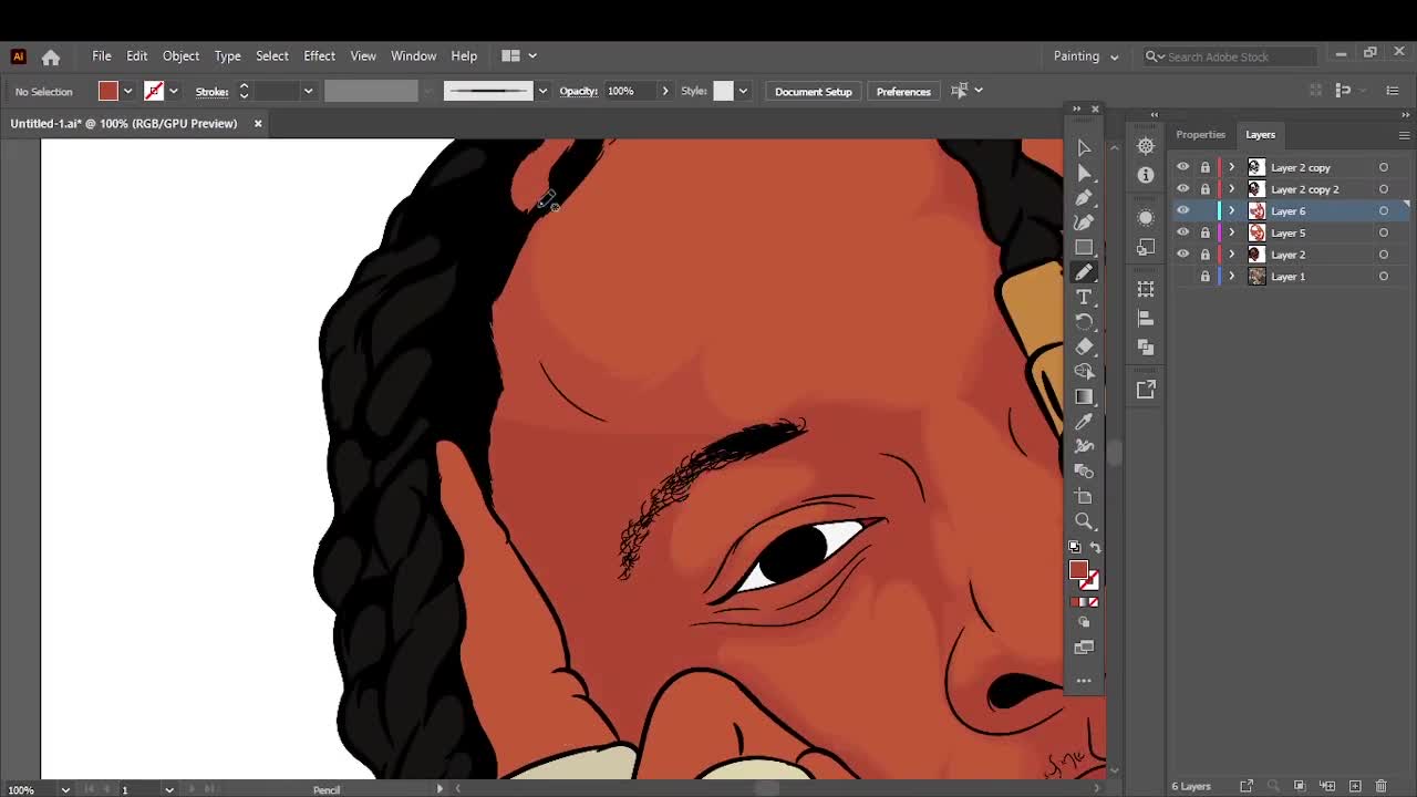 Joey Bada$$- How to cartoon yourself//adobe illustrator