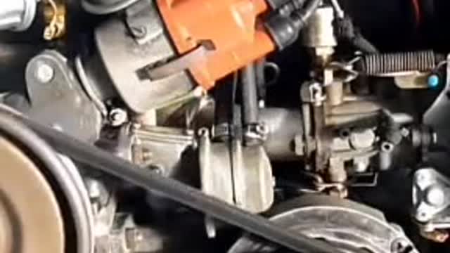 Engine belt removal