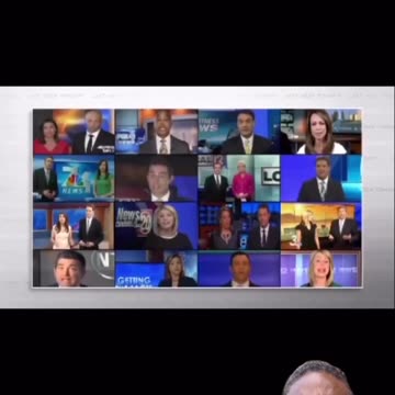 Every news outlets reading same script at the same time