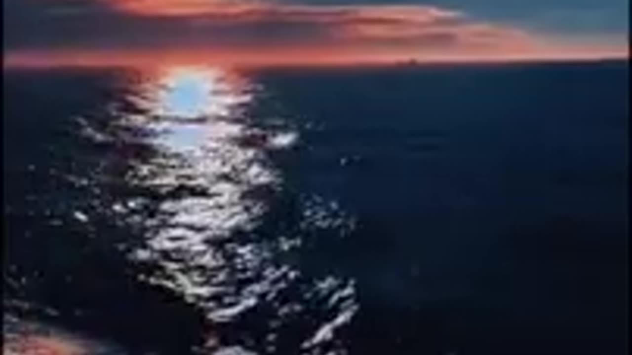 Ocean Waves Sunset Sun | Beautiful Ocean Video | scenery status | natural status | nature |