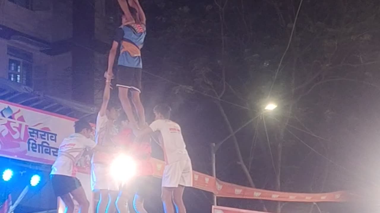 Dahi handi celebration