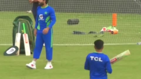 Rizwan Bowling Leg Breaks To Babar