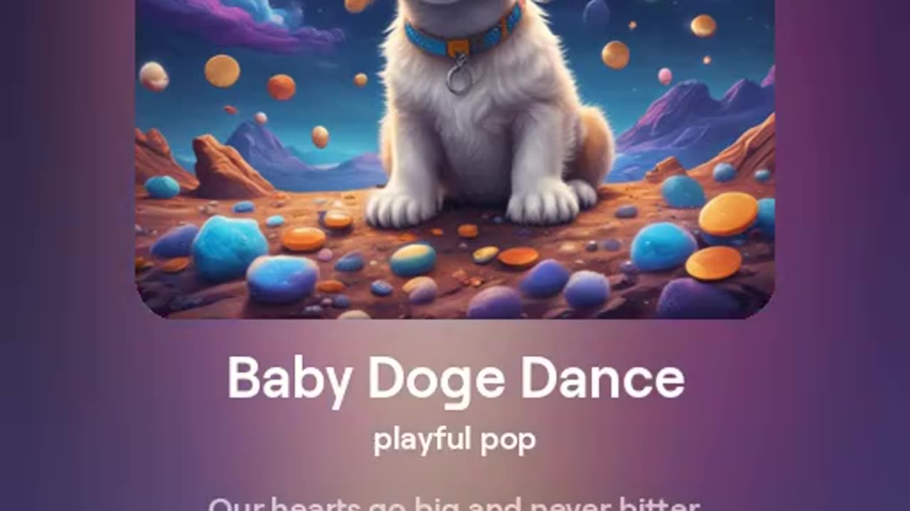 Kids song about Baby Doge meme coin where we love and support animals 1