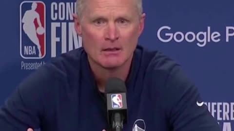 Emotional Steve Kerr calls for gun reform after Texas school shooting