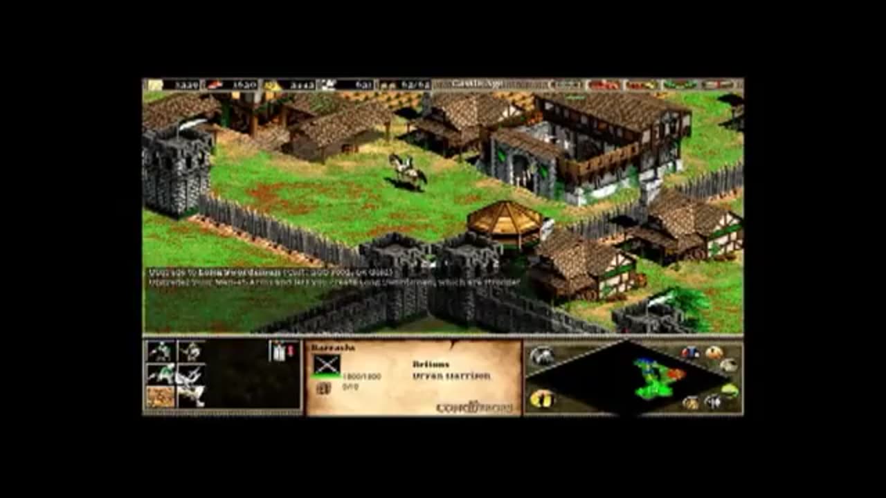 Age Of Empires 2 Multiplayer Game - Harrison As Britons