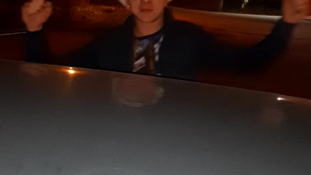 A guy from Russia is dancing fun
