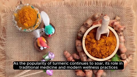 Turmeric contains curcumin, which has anti-inflammatory and antioxidant properties.