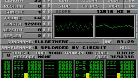 Amiga and Atari ST Protracker Music Mods - I'll Be There