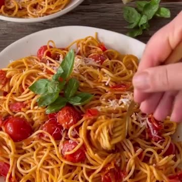Cherry tomato pasta recipe 😋