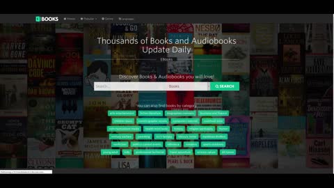 Ebooks Multilanguage AGC books and audiobooks landingpage