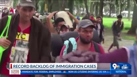 Record High backlog of immigration cases tops 1.59 Million since President Biden took office