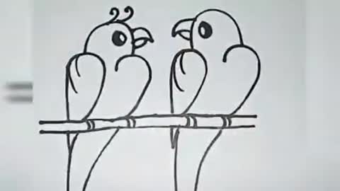 how to draw doves