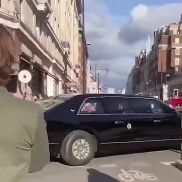 Chants of "let's go Brandon" as Biden's motorcade passed through the streets of London today.