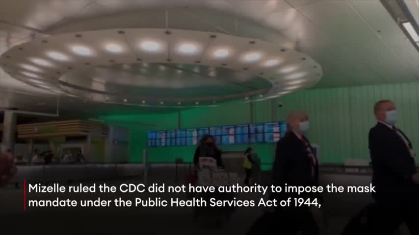 Biden LOSES - Federal Judge STRIKES DOWN Transportation Mask Mandate