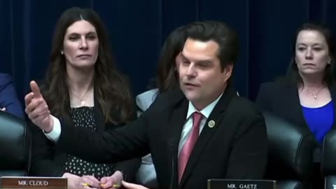 Matt Gaetz does it again!